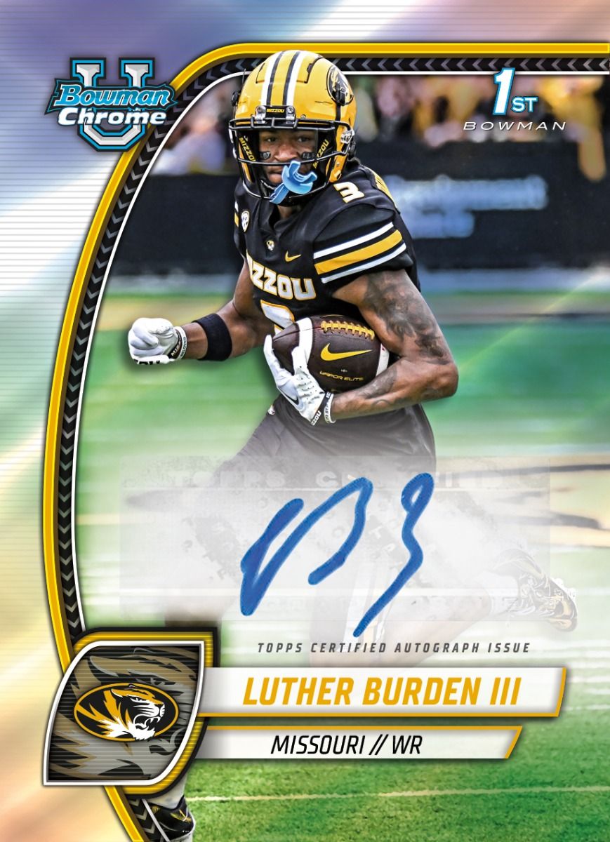 2024 Bowman University Chrome Football Jumbo Box