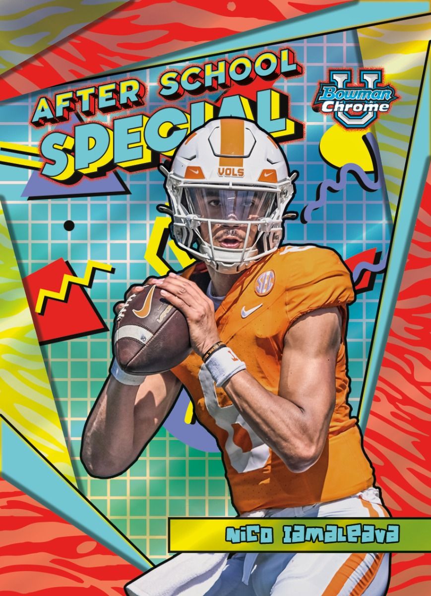 2024 Bowman University Chrome Football Jumbo Box
