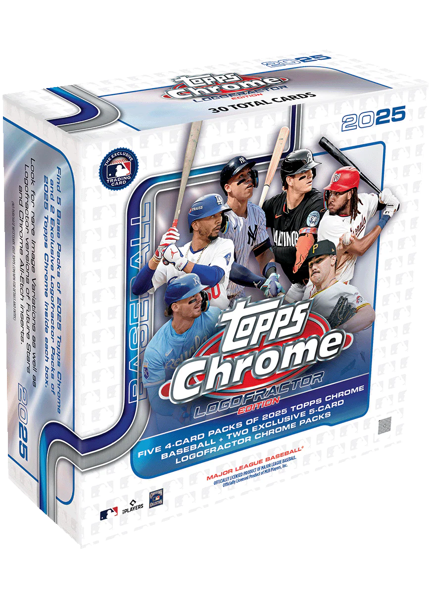 TOPPS CHROME LOGOFRACTOR TRADING CARDS