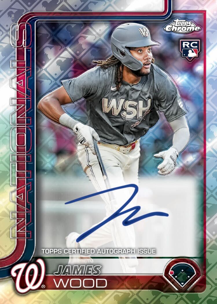 TOPPS CHROME LOGOFRACTOR TRADING CARDS