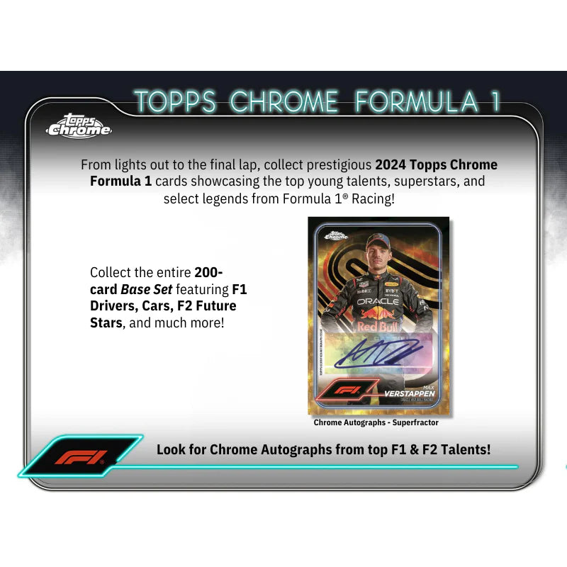 2024 Topps Chrome Formula 1 Qualifying Lap Box
