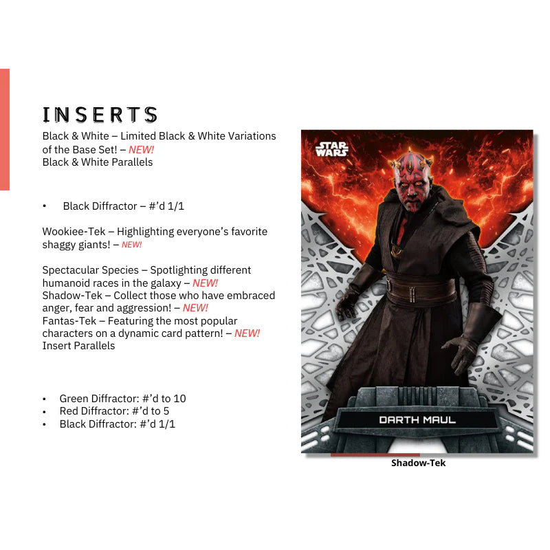 2024 Topps Star Wars High-Tek Hobby Box