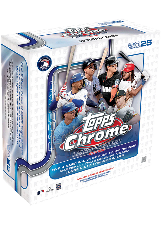TOPPS CHROME LOGOFRACTOR TRADING CARDS