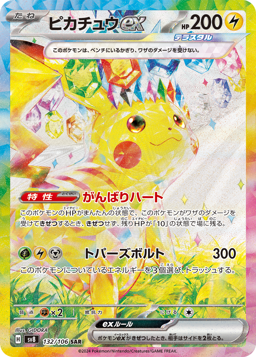 Pokemon Card Super Electric Breaker Booster Box sv8  - 12box Case